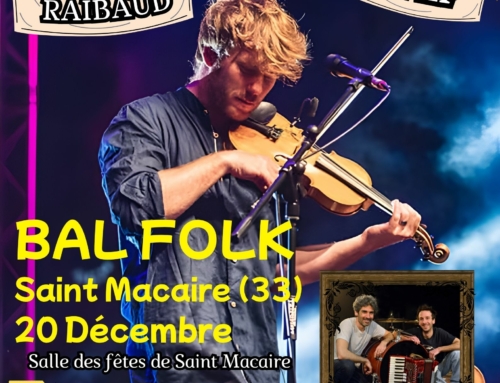 Bal folk de Noël le 20 décembre 2025 avec Camille Raibaud et BPLP